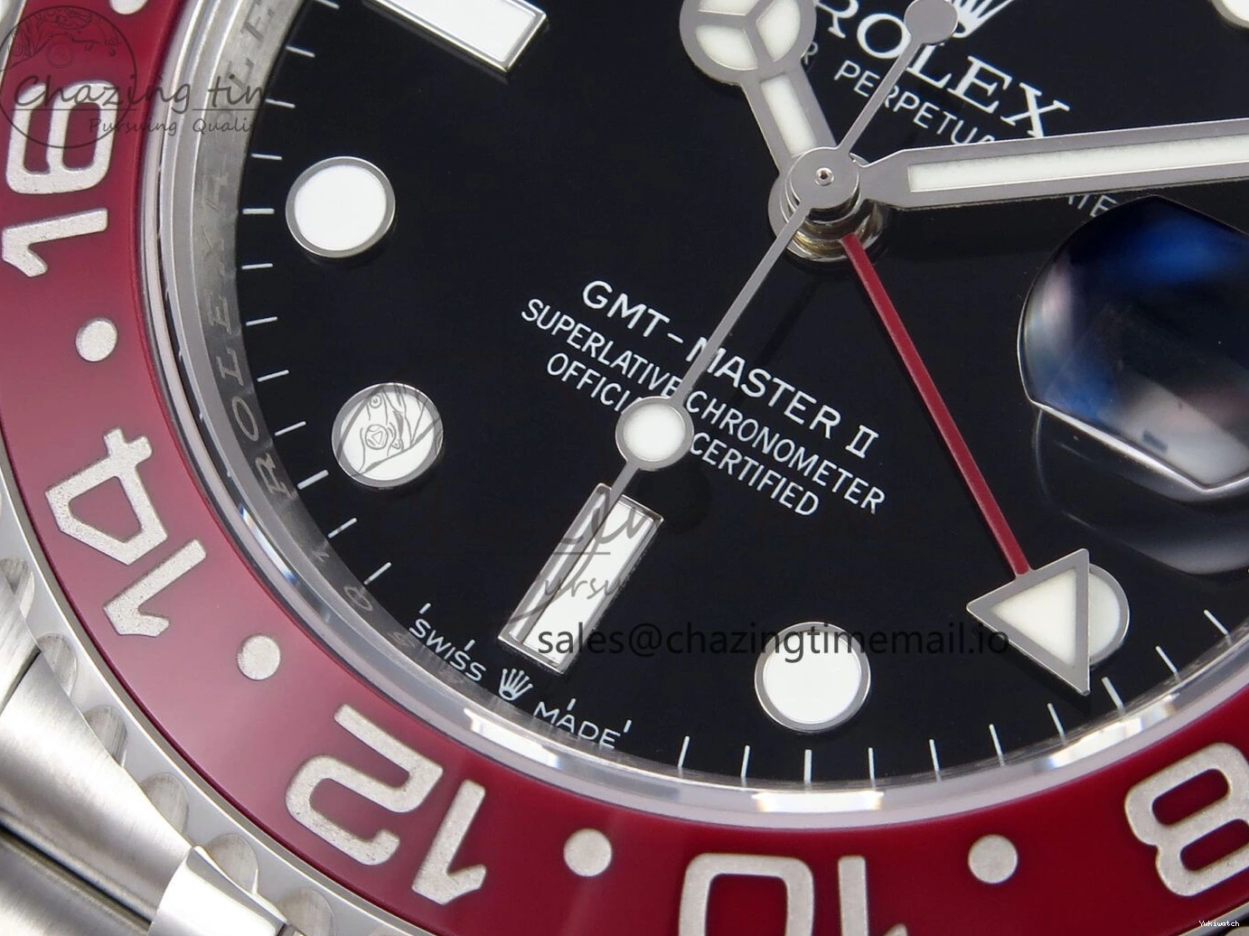 1:1 THBF Jubilee Best on 126710 Bracelet CHS 904L II GMT-Master Edition SH3285 BLRO 0419